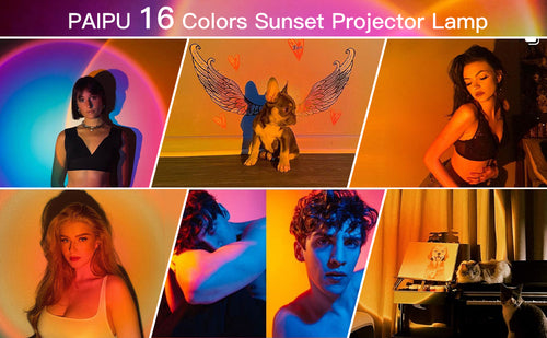 16-Color Sunset Lamp